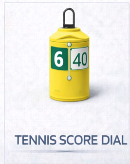 Tennis Score Dial